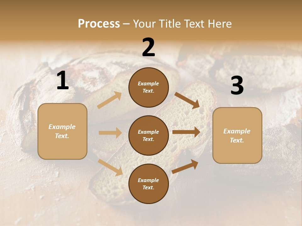 Brown Wooden Slice PowerPoint Template