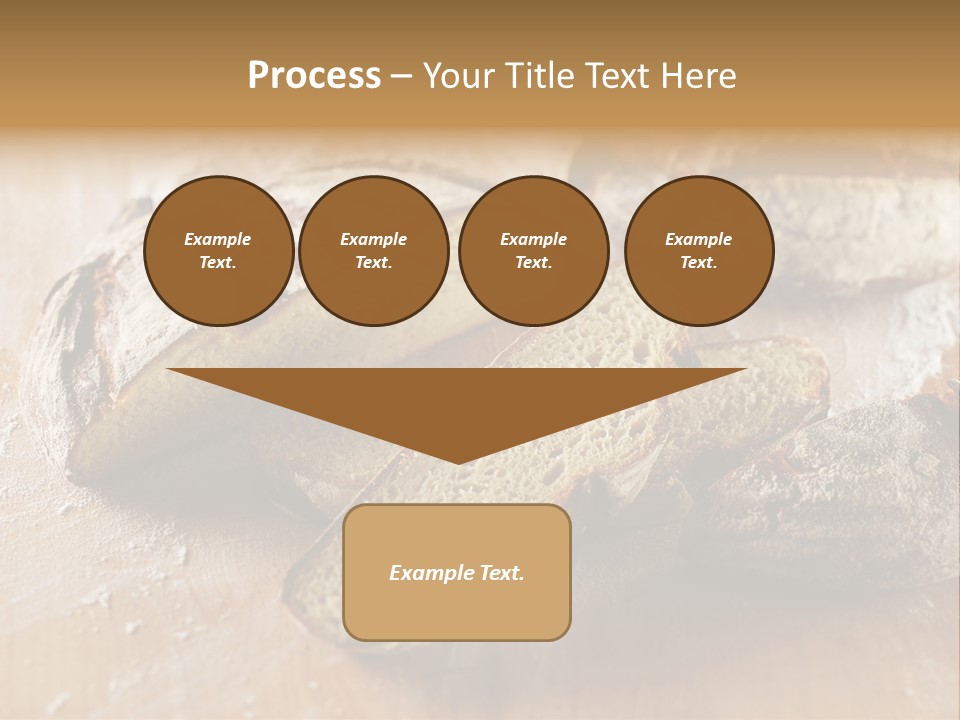 Brown Wooden Slice PowerPoint Template
