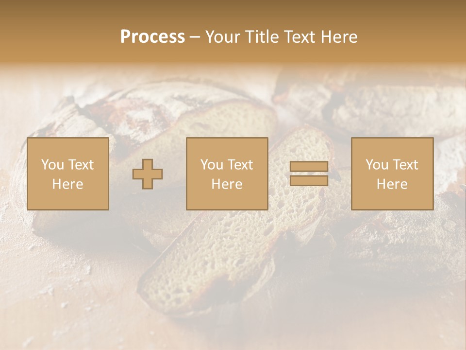 Brown Wooden Slice PowerPoint Template