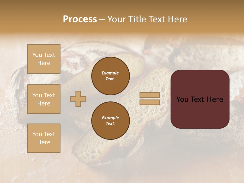 Brown Wooden Slice PowerPoint Template