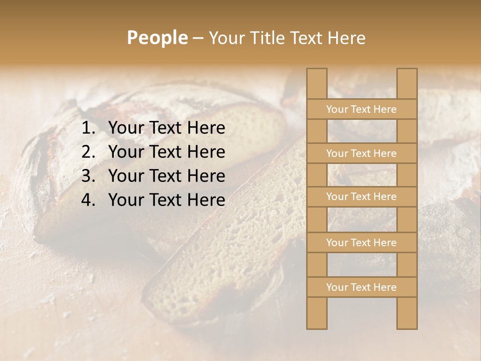 Brown Wooden Slice PowerPoint Template