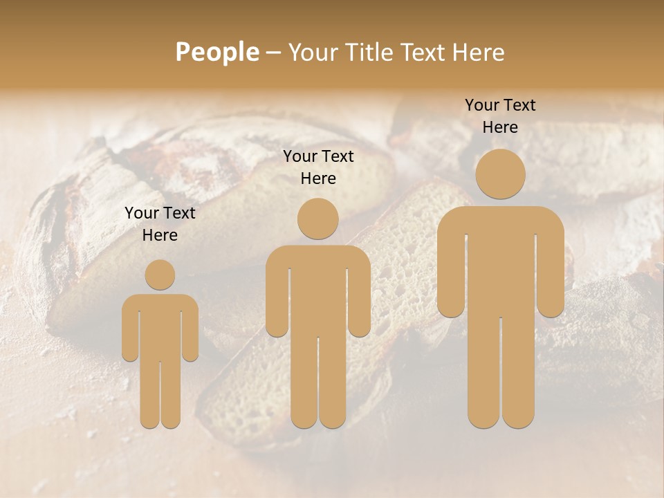 Brown Wooden Slice PowerPoint Template