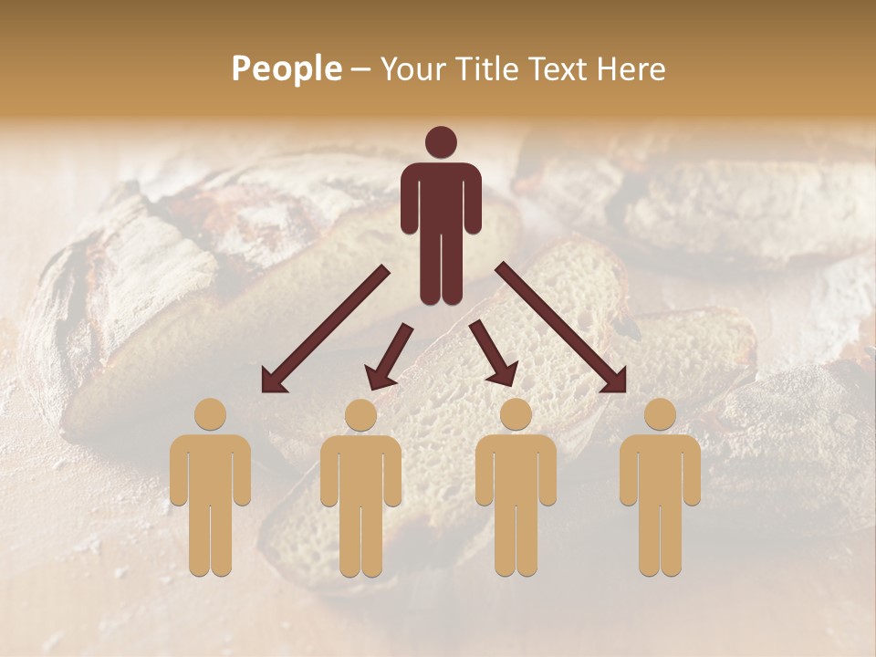 Brown Wooden Slice PowerPoint Template