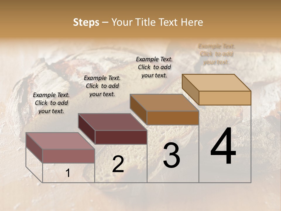 Brown Wooden Slice PowerPoint Template