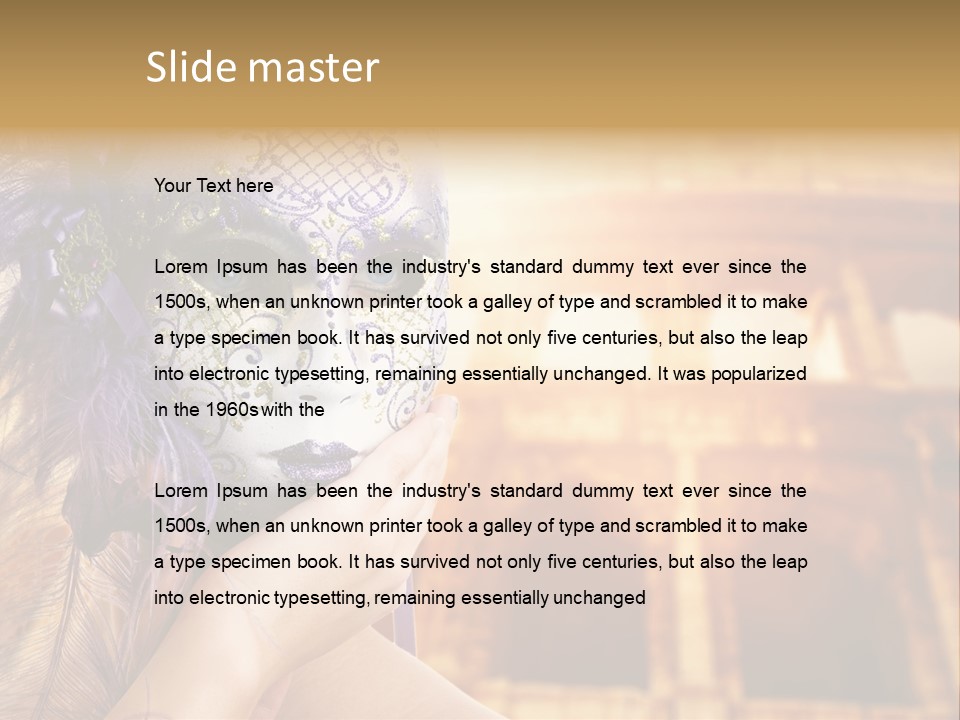 Stylish Beautiful Roman PowerPoint Template