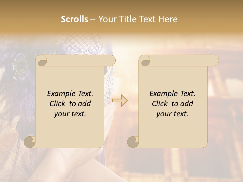 Stylish Beautiful Roman PowerPoint Template