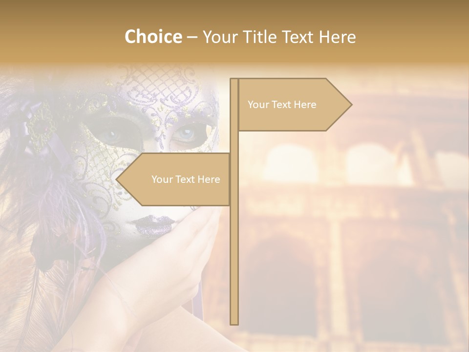 Stylish Beautiful Roman PowerPoint Template