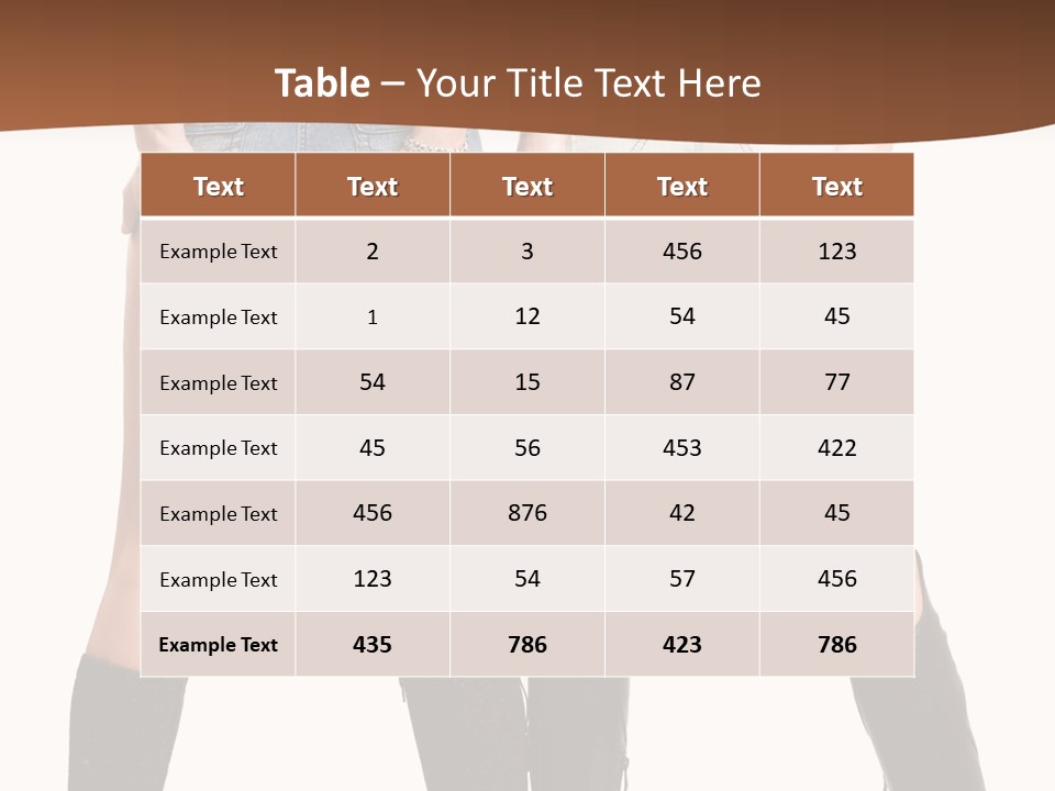 Together Beauty Short PowerPoint Template