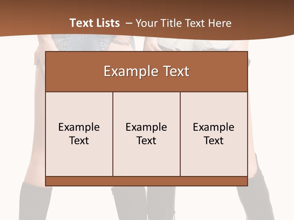 Together Beauty Short PowerPoint Template
