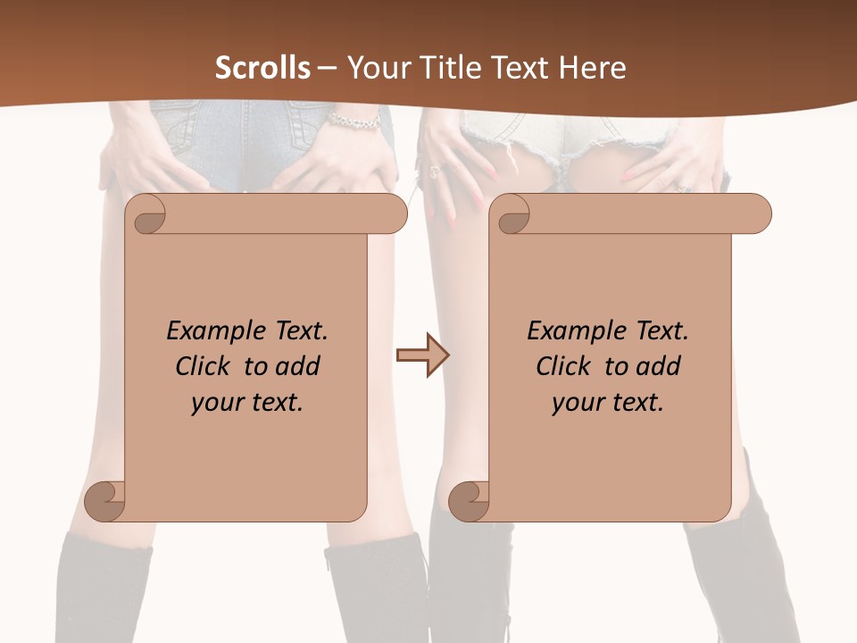 Together Beauty Short PowerPoint Template