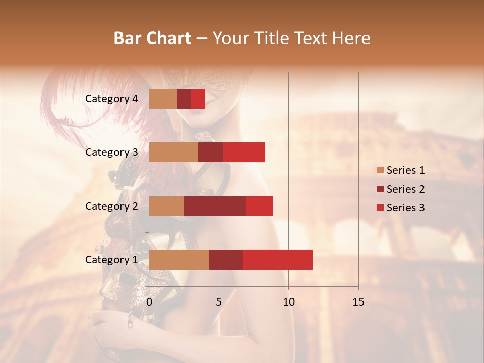 Luxury Woman Golden PowerPoint Template