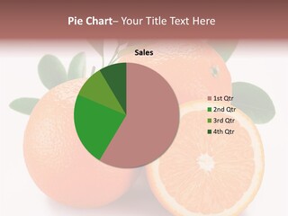 Citrus Crop Dieting PowerPoint Template