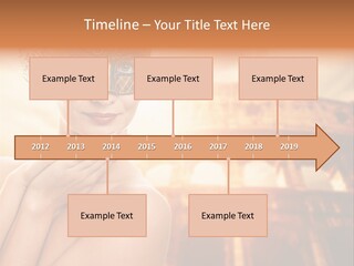 Mystery Majestic Face PowerPoint Template