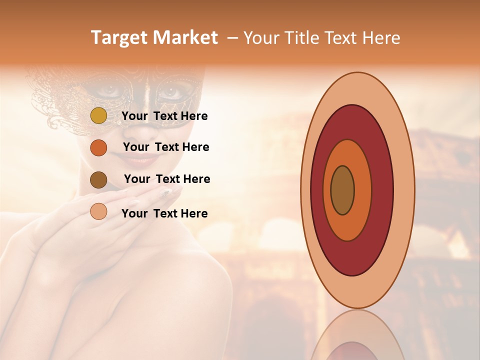 Mystery Majestic Face PowerPoint Template