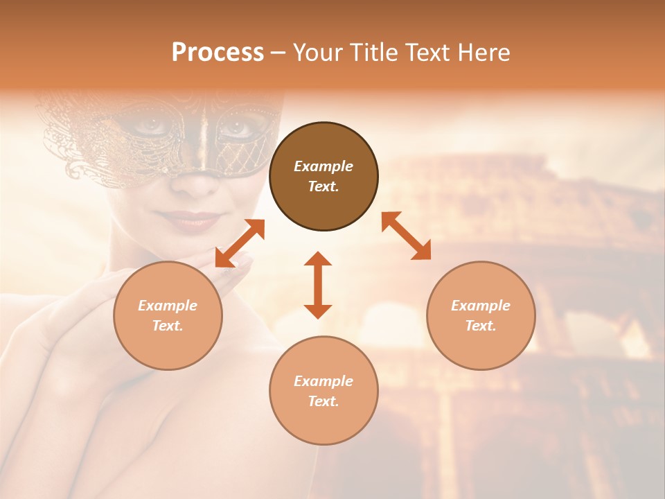 Mystery Majestic Face PowerPoint Template