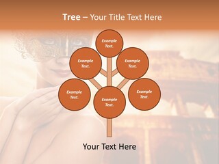 Mystery Majestic Face PowerPoint Template
