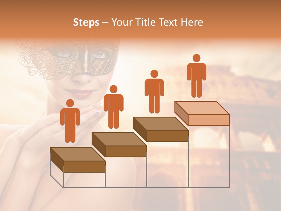 Mystery Majestic Face PowerPoint Template