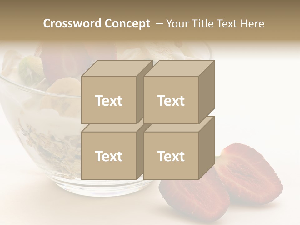 Meal Banana Fit PowerPoint Template