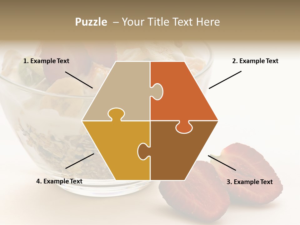 Meal Banana Fit PowerPoint Template