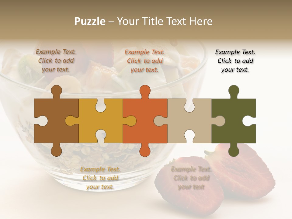 Meal Banana Fit PowerPoint Template