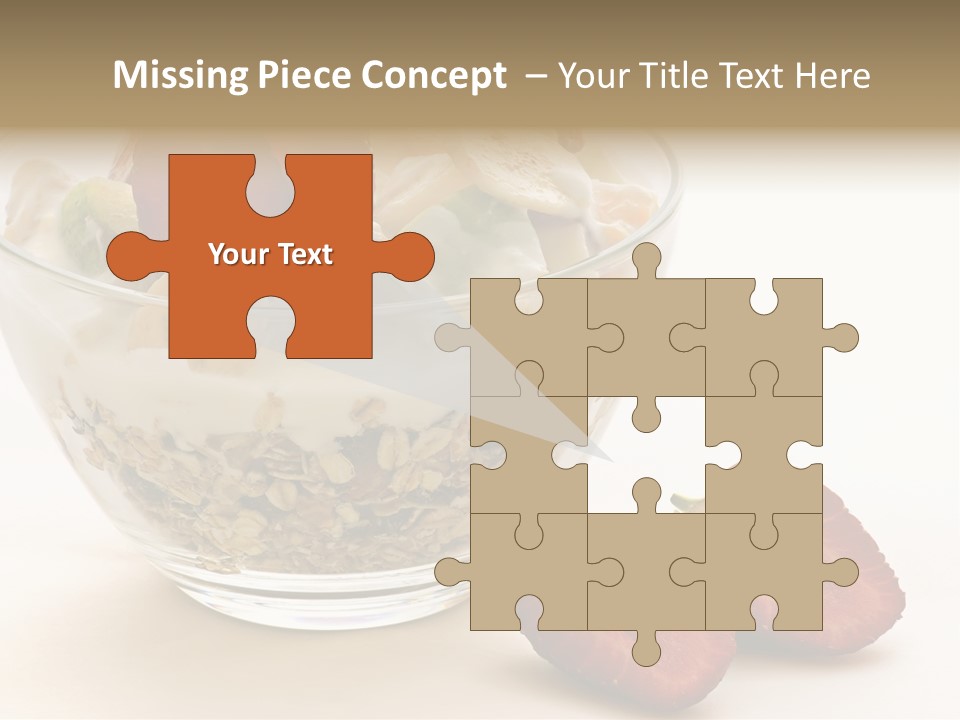 Meal Banana Fit PowerPoint Template