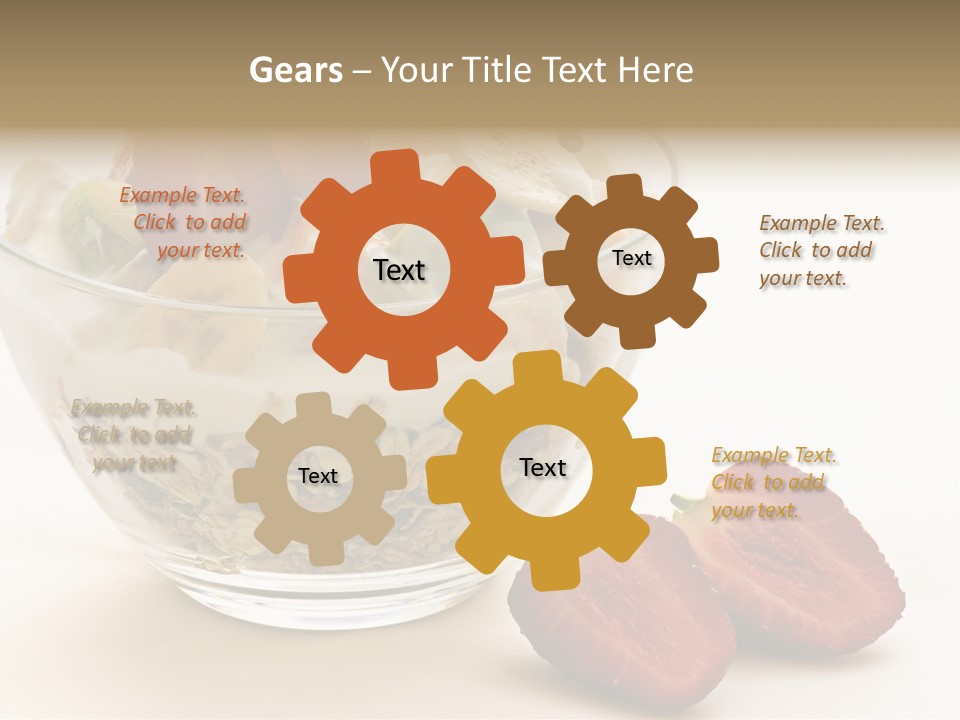 Meal Banana Fit PowerPoint Template