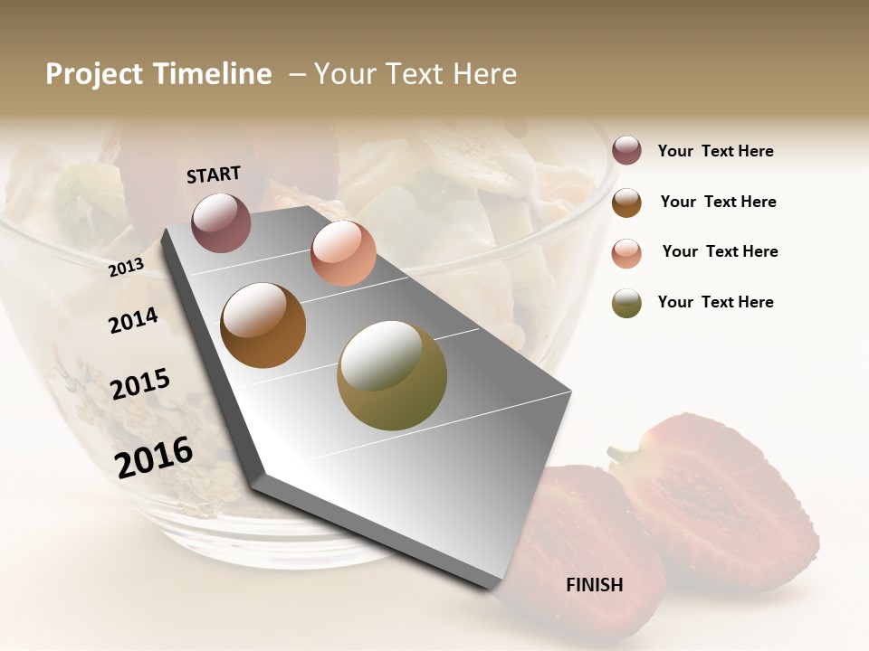 Meal Banana Fit PowerPoint Template