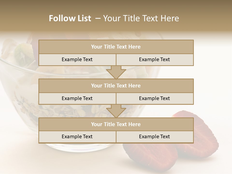 Meal Banana Fit PowerPoint Template