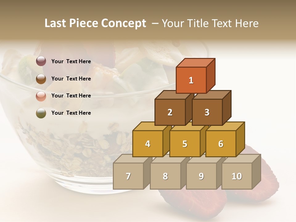 Meal Banana Fit PowerPoint Template