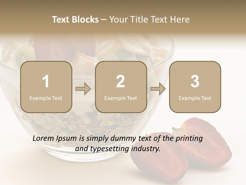 Meal Banana Fit PowerPoint Template