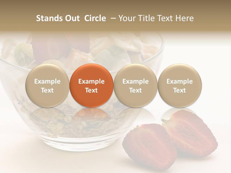 Meal Banana Fit PowerPoint Template