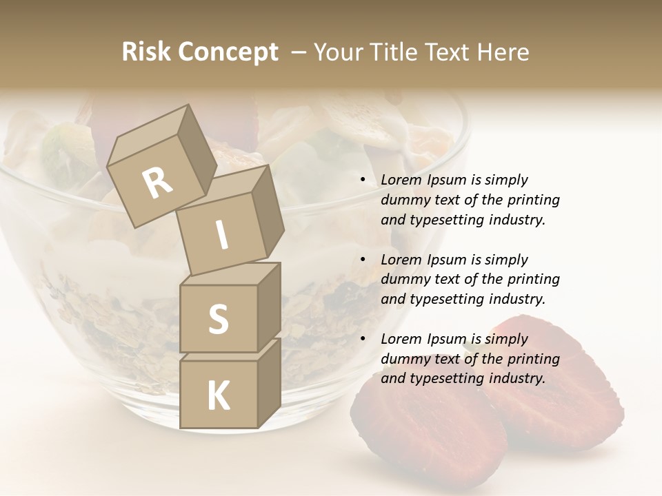 Meal Banana Fit PowerPoint Template