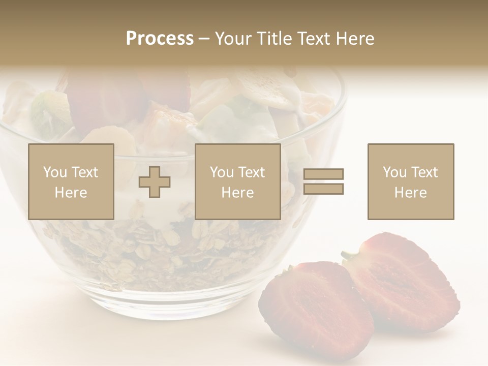 Meal Banana Fit PowerPoint Template