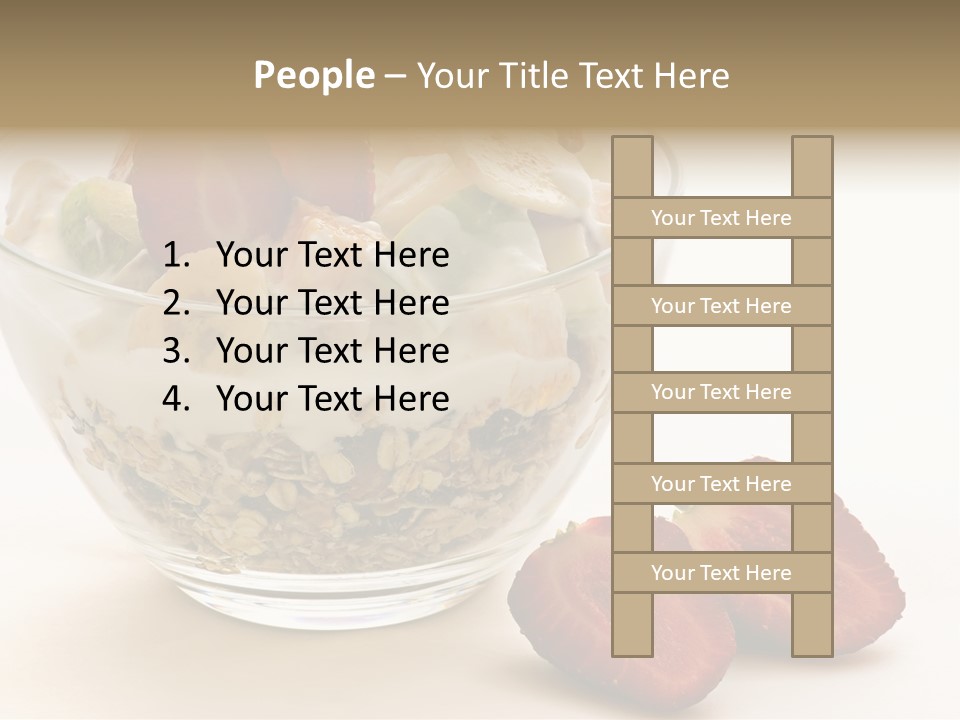 Meal Banana Fit PowerPoint Template