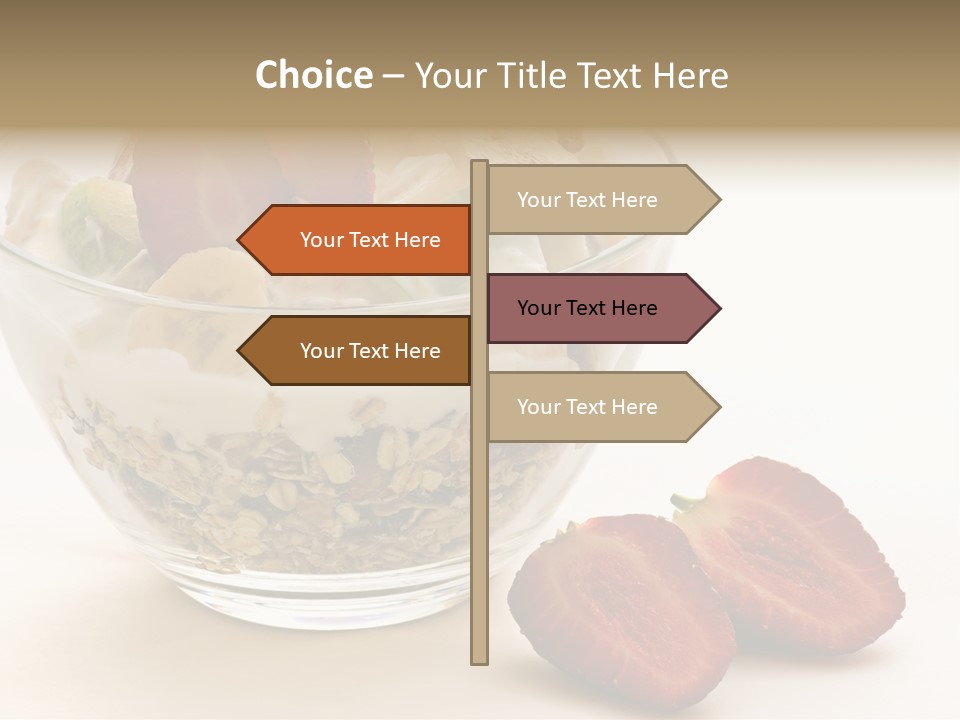 Meal Banana Fit PowerPoint Template