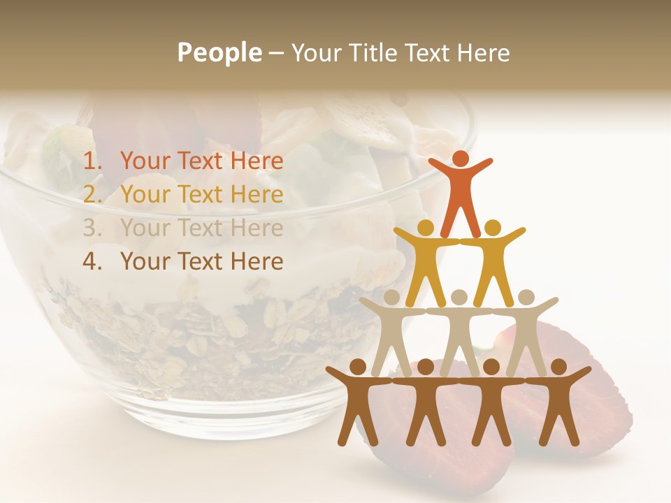 Meal Banana Fit PowerPoint Template