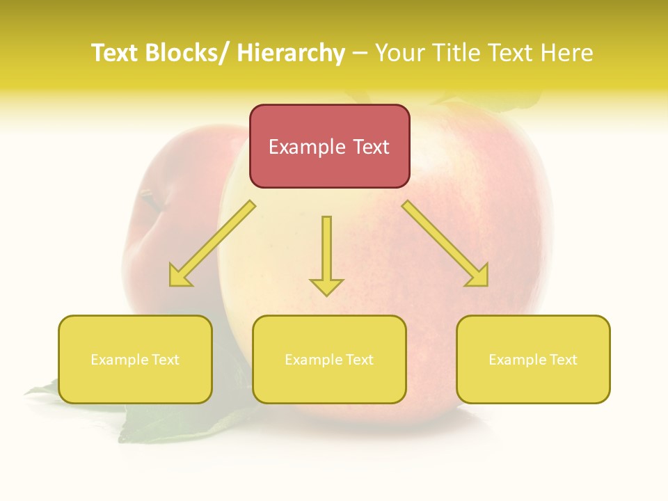 Yellow Vitamin Still Life PowerPoint Template