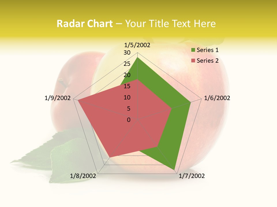 Yellow Vitamin Still Life PowerPoint Template