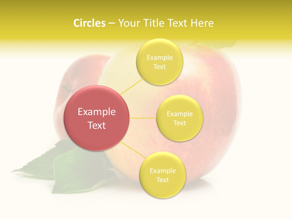 Yellow Vitamin Still Life PowerPoint Template