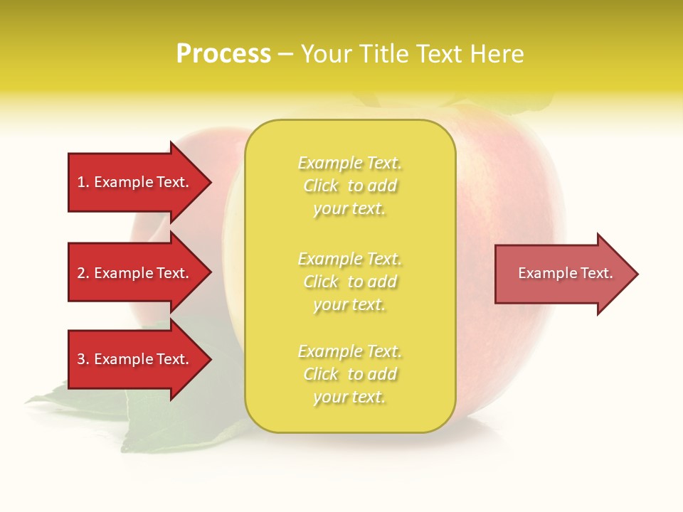 Yellow Vitamin Still Life PowerPoint Template