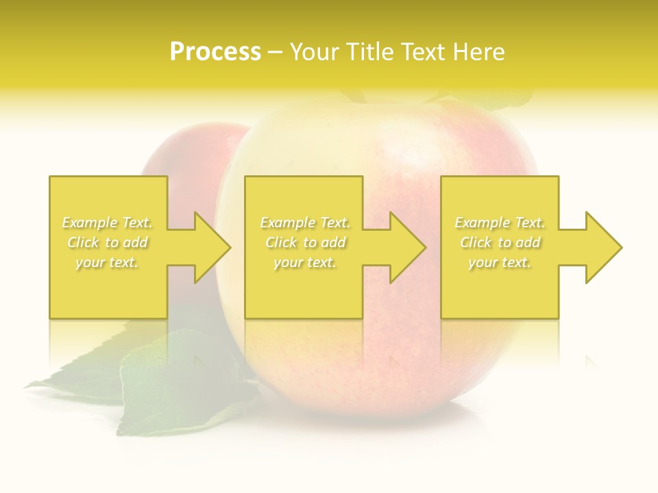 Yellow Vitamin Still Life PowerPoint Template
