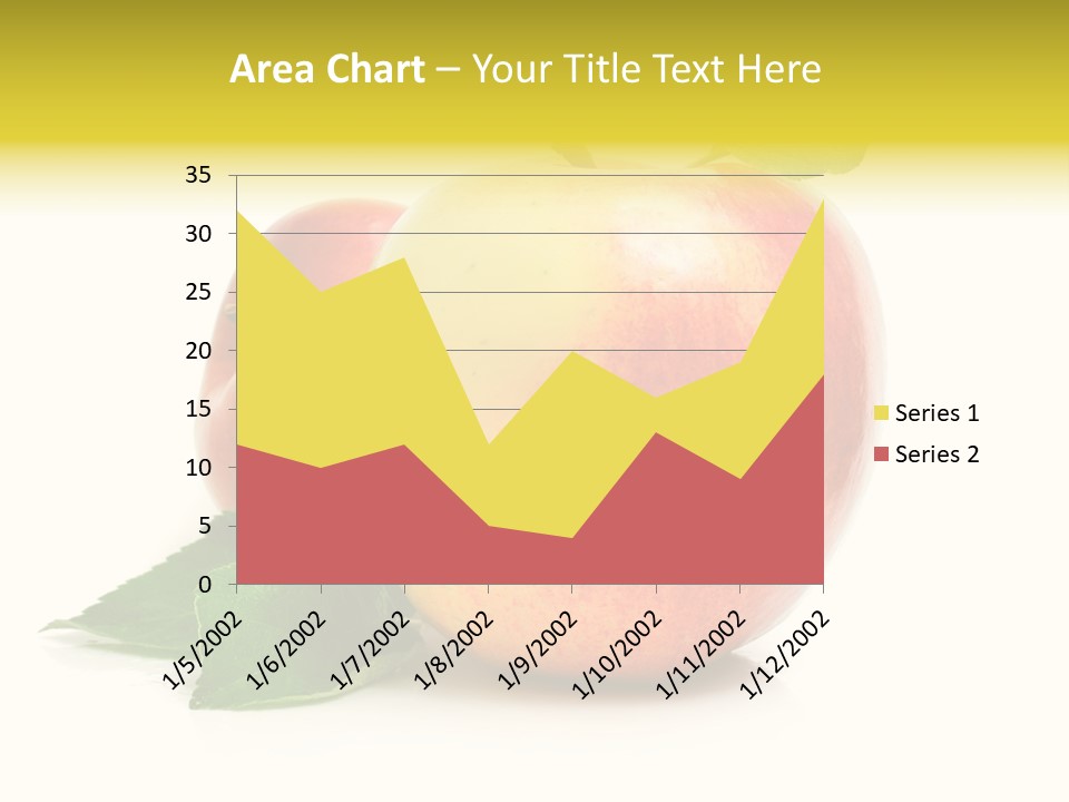 Yellow Vitamin Still Life PowerPoint Template
