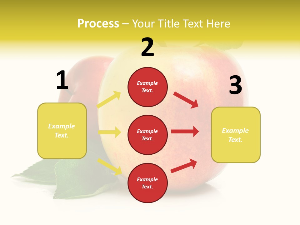 Yellow Vitamin Still Life PowerPoint Template