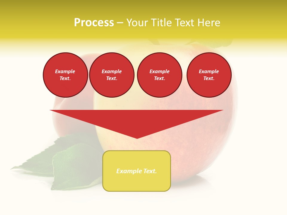 Yellow Vitamin Still Life PowerPoint Template