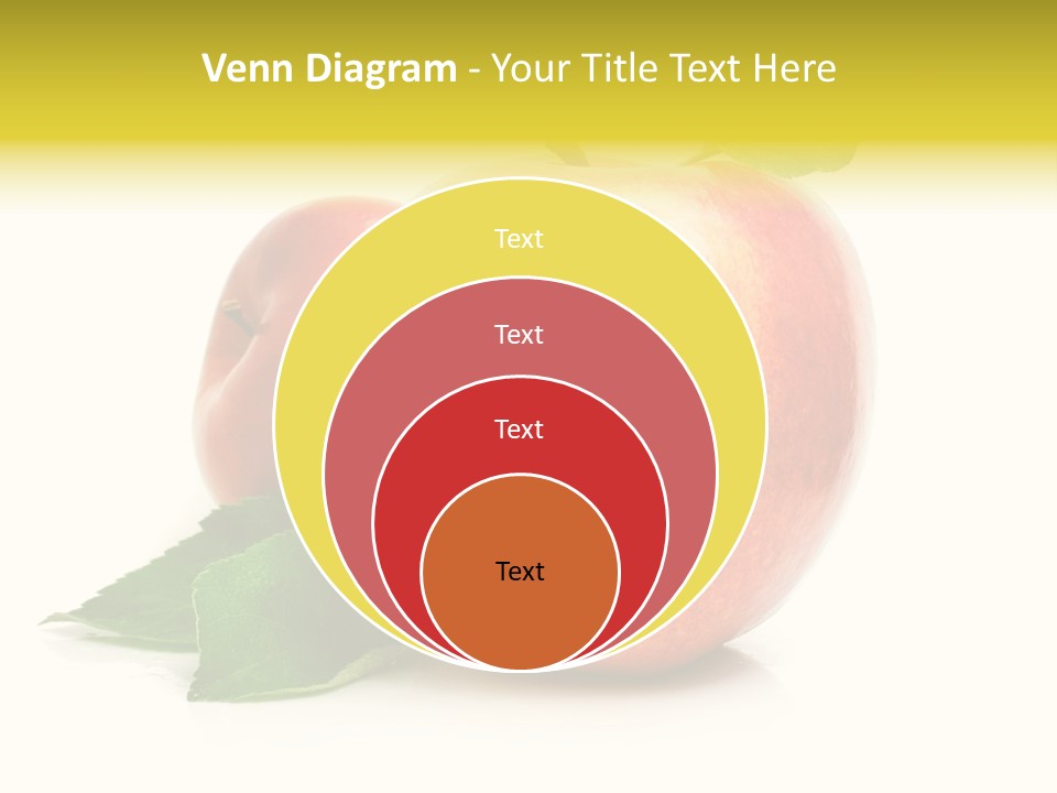 Yellow Vitamin Still Life PowerPoint Template