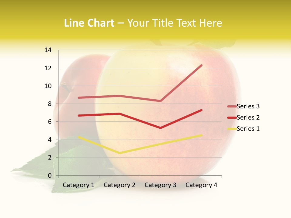 Yellow Vitamin Still Life PowerPoint Template