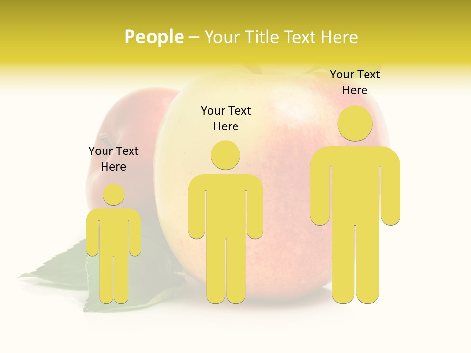 Yellow Vitamin Still Life PowerPoint Template