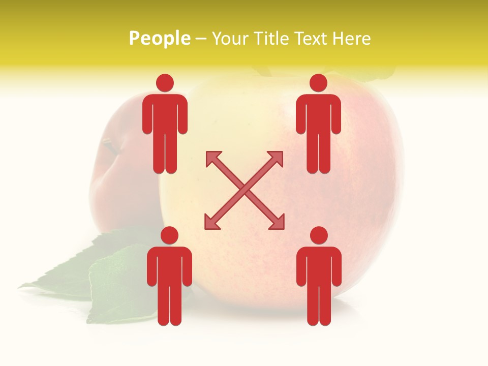 Yellow Vitamin Still Life PowerPoint Template