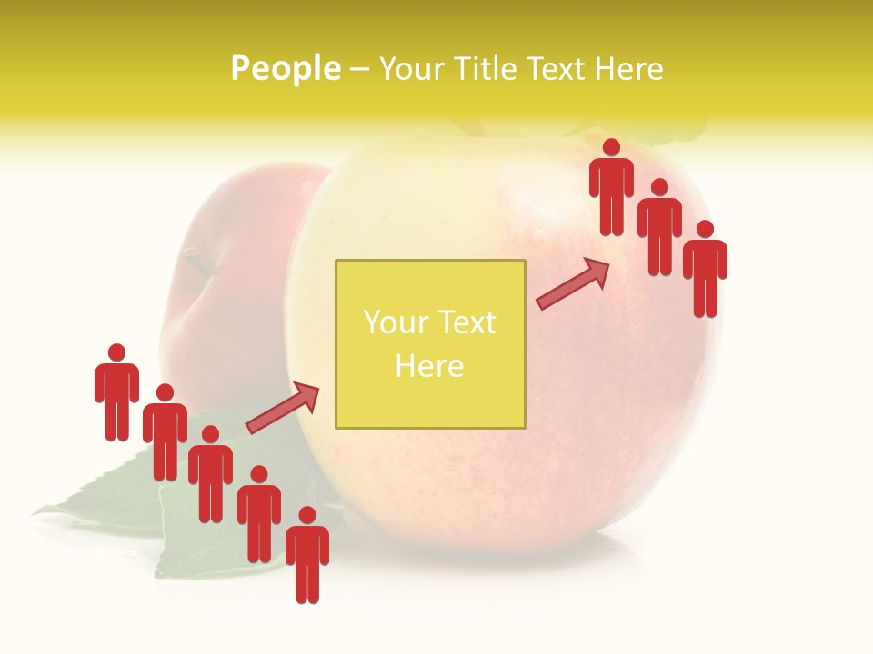 Yellow Vitamin Still Life PowerPoint Template