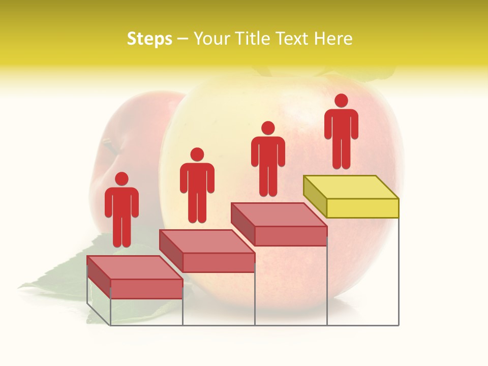 Yellow Vitamin Still Life PowerPoint Template